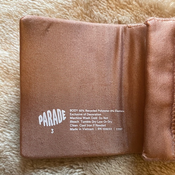 Parade Longline Bralette Glow Satin - pink champagne - Picture 5 of 6